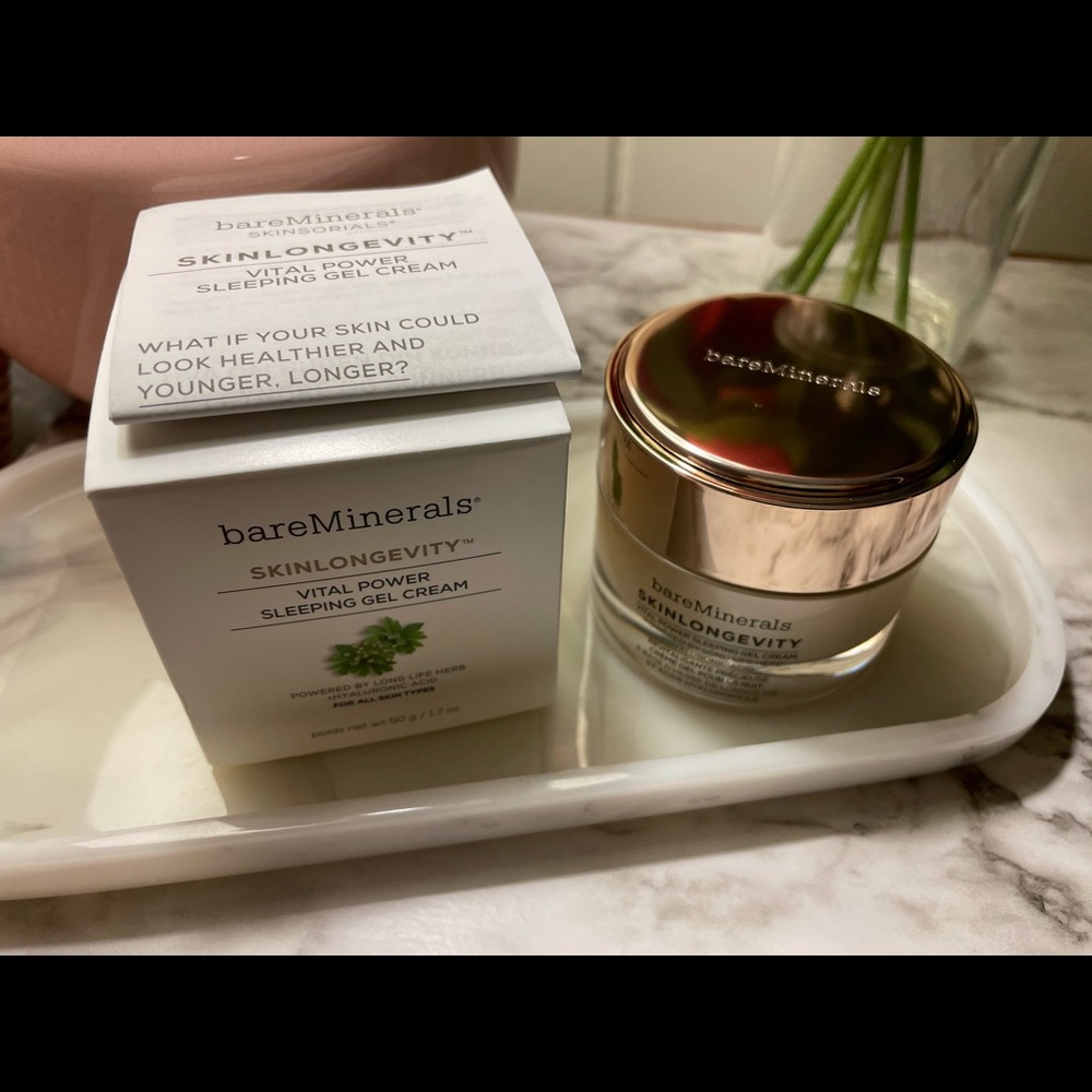 bareMinerals SkinLongevity Vital Power Sleeping Gel Cream
